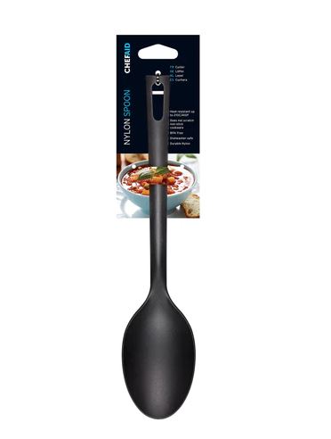 Chef Aid Black Spoon - Click Image to Close