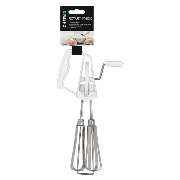 Chef Aid Rotary Egg Whisk - Click Image to Close
