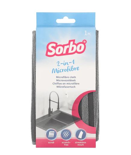 Sorbo HD21 Microfibre Cloth 2 In 1 - Click Image to Close