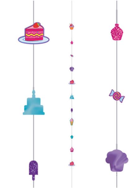 Balloon Fun Strings Cakes And Cupcakes - Click Image to Close