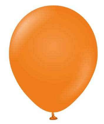Kalisan 12" Standard Orange 100 Pack - Click Image to Close