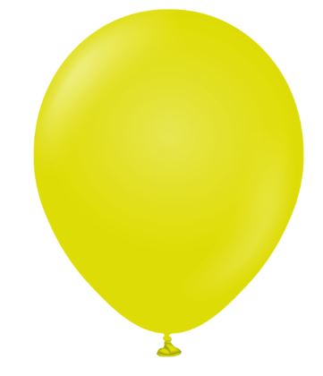 Kalisan 12" Standard Lime Green 100 Pack - Click Image to Close
