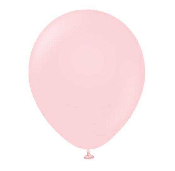 Kalisan 12" Macaron Pink Latex Balloons 100PC - Click Image to Close