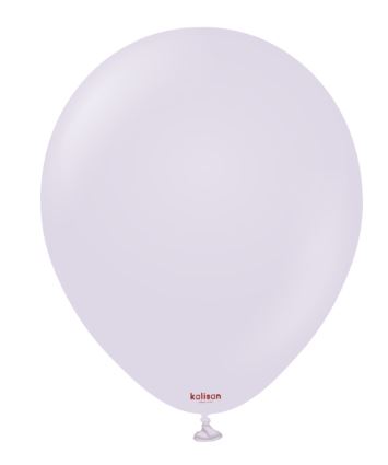 Kalisan 12" Macaron Lilac 100 Pack - Click Image to Close