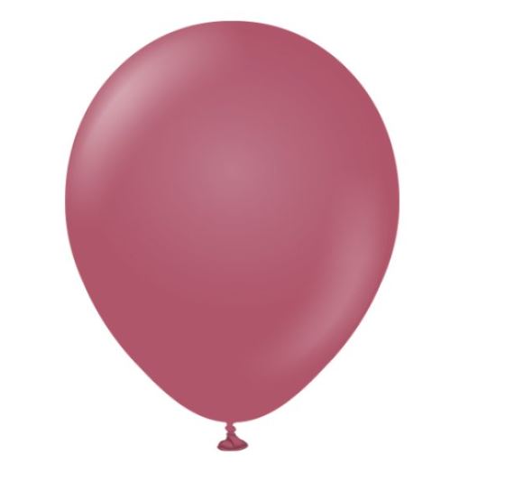 Kalisan 12" Retro Wild Berry Latex Balloons 100 Pack - Click Image to Close