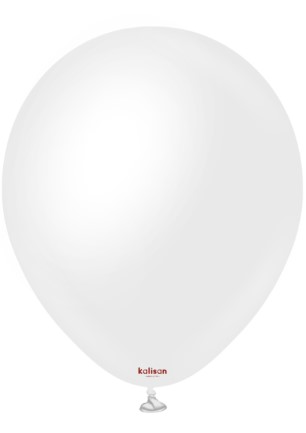 Kalisan 18" Opaque Satin Snow White 25CT - Click Image to Close