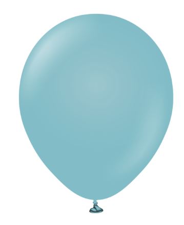 Kalisan 18" Retro Blue Glass 25 Pack - Click Image to Close