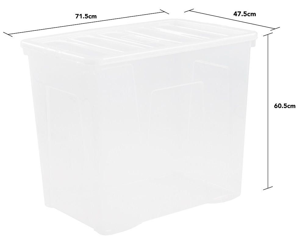 Wham Crystal 160L Box And Lid - Click Image to Close