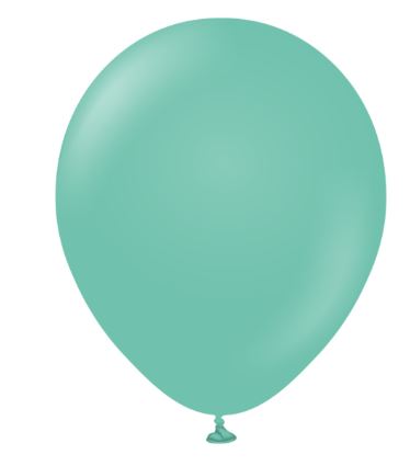 Kalisan 24" Sea Green Standard Pastel Balloon 2 Pack - Click Image to Close