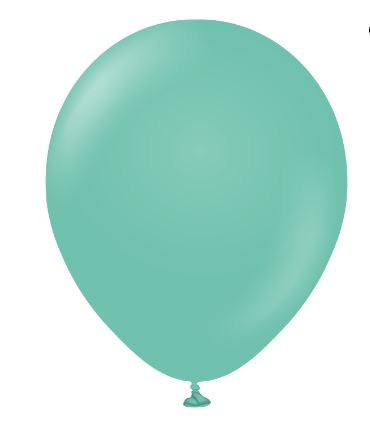 Kalisan 36" Sea Green Standard Pastel Balloon 2 Pack - Click Image to Close