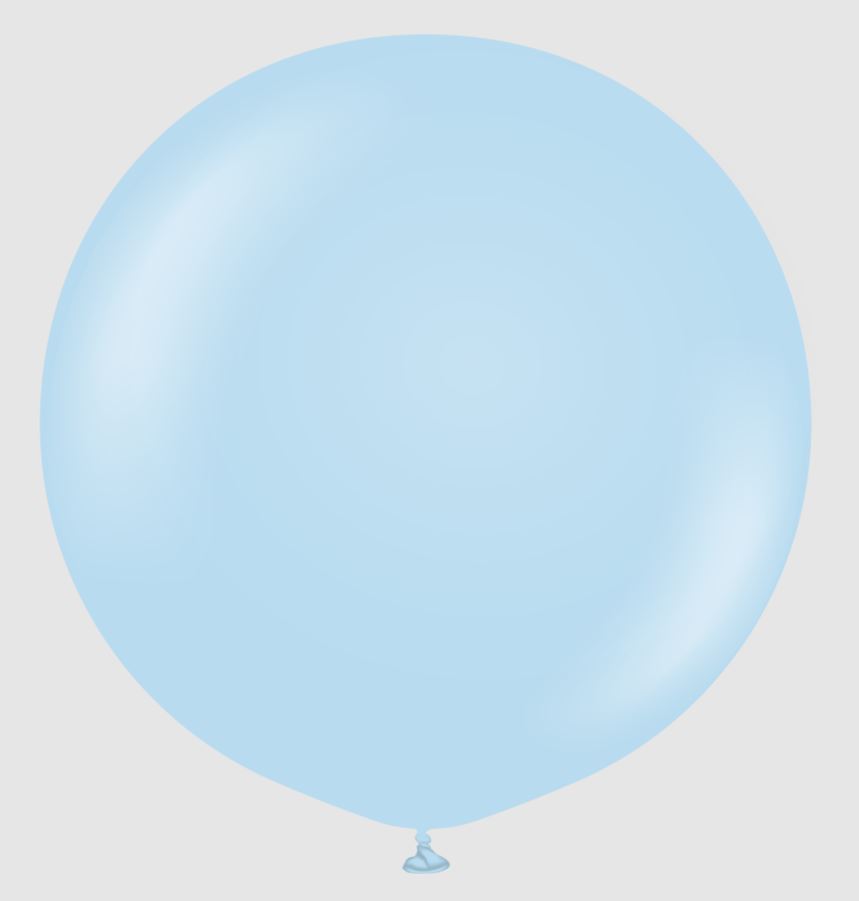Kalisan 36" Macaron Blue Balloon 2 Pack - Click Image to Close