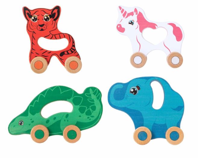 Pull Along Wooden Toy - Click Image to Close