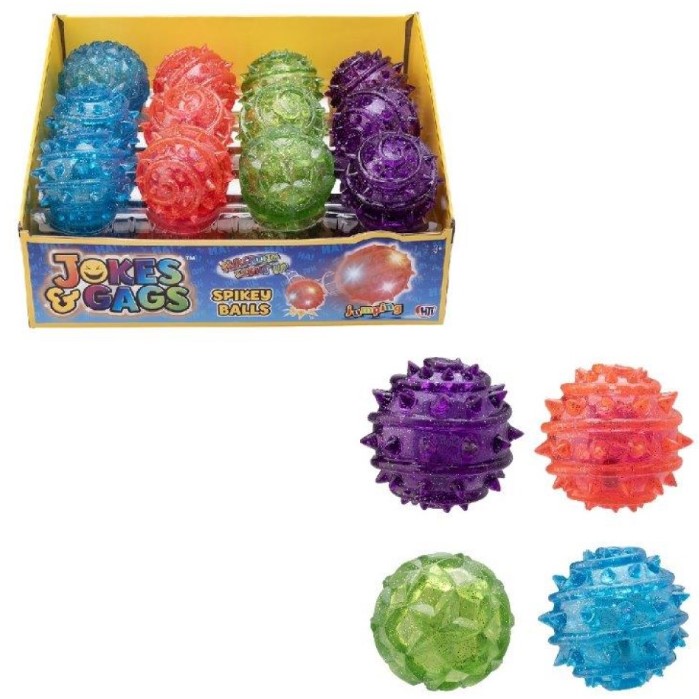 L Up Spikey Balls - Click Image to Close