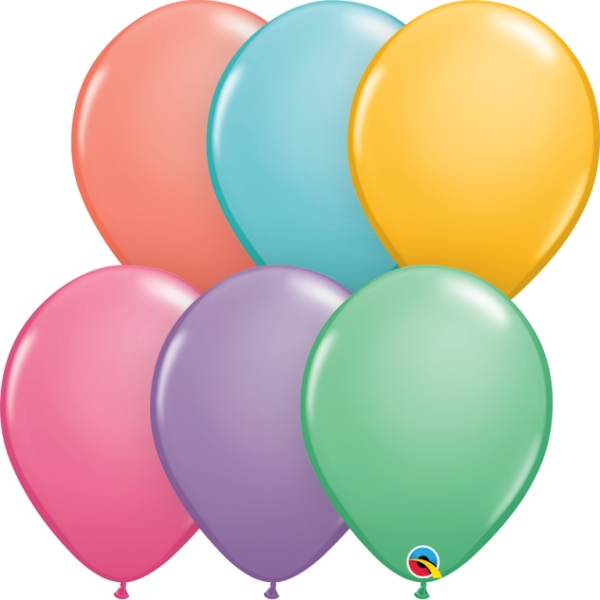 Qualatex Candy Latex 11" Balloons 100 Pack - Click Image to Close