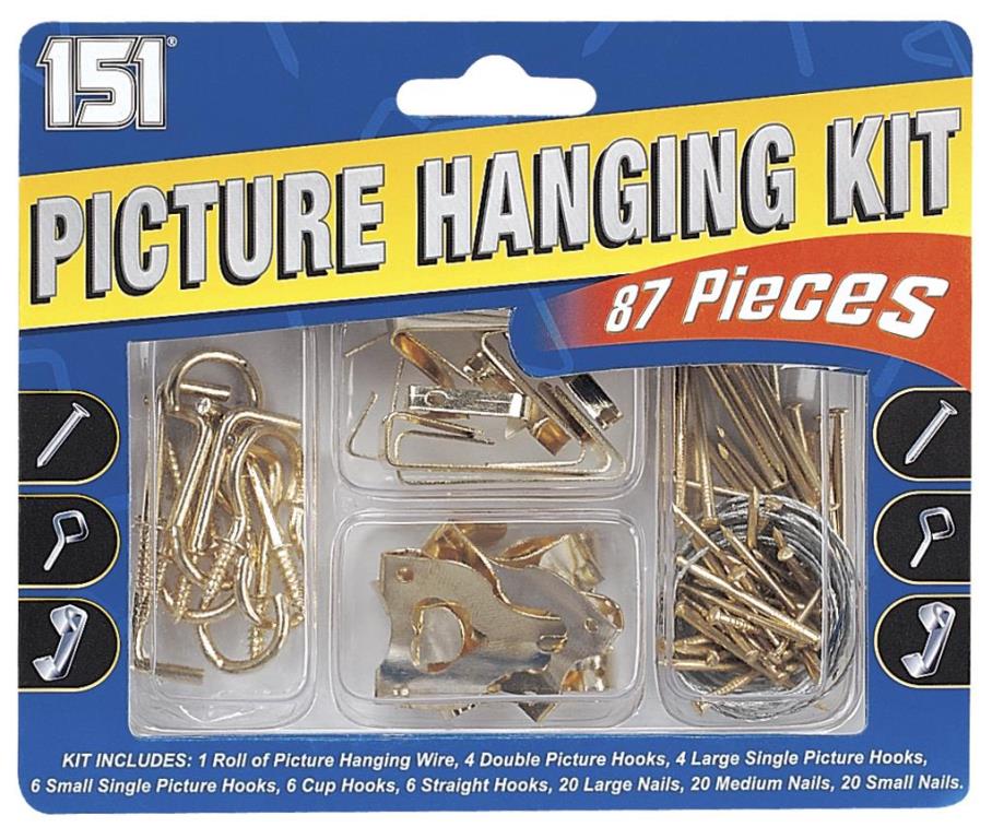 Picture Hanging Kit - Click Image to Close