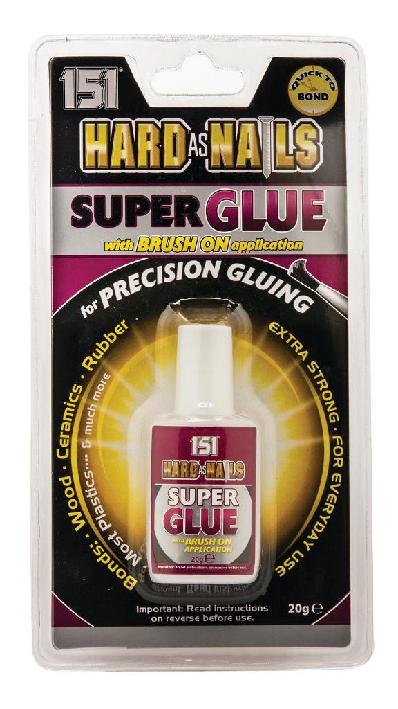 Superglue 20G With Brush - Click Image to Close