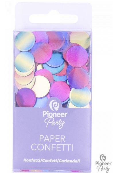 Paper Confetti 20G Rainbow Ombre - Click Image to Close