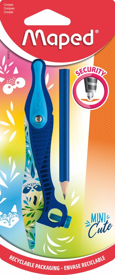 Helix Compass Holder Kidz Mini Cute Blister - Click Image to Close