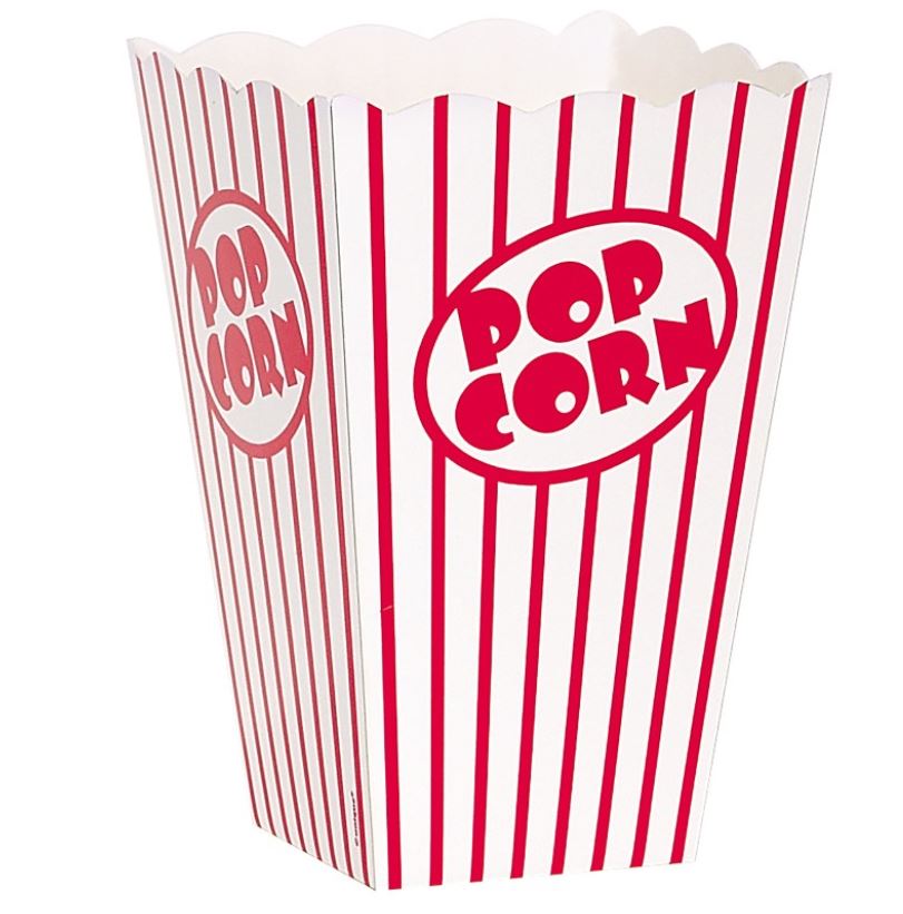 10 Popcorn Boxes - Click Image to Close