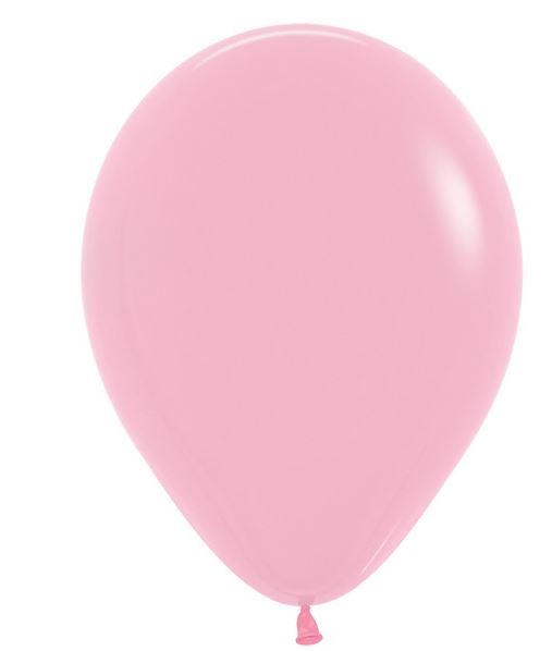 5" Sempertex Pink 100 Pack Latex Balloons - Click Image to Close