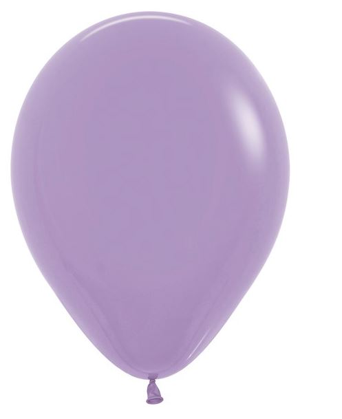 5" Sempertex Fashion Lilac Balloons 100 Pack - Click Image to Close