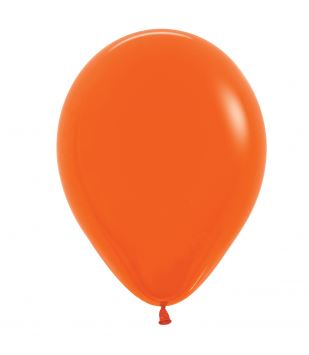 5"Sempertex Fashion Orange Latex Balloon 100 Pack - Click Image to Close