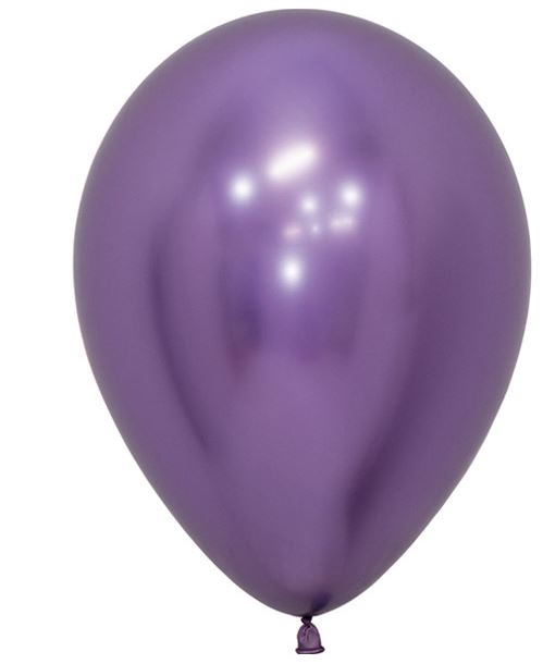 5" Sempertex Reflex Violet Latex Balloons 50 Pack - Click Image to Close