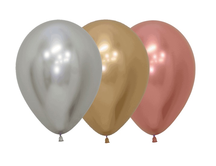 Sempertex Reflex Classic 12" Balloons ( Assorted ) - Click Image to Close