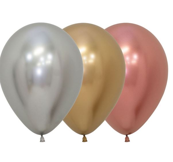 Sempertex Reflex Classic 12" Balloons ( Assorted ) - Click Image to Close