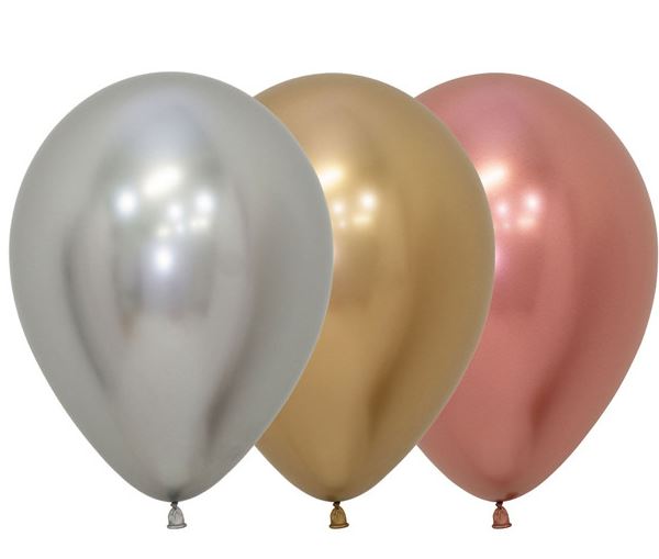 Sempertex 5" Reflex Balloons 50 Pack ( Assorted ) - Click Image to Close