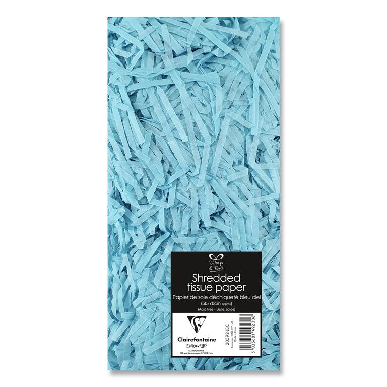 Shredded Tissue Paper Lilac - Click Image to Close