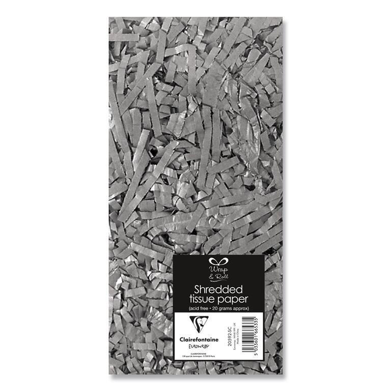 Shredded Tissue Ppr Slver - Click Image to Close