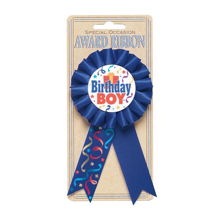 Birthday Boy Award Ribbon - Click Image to Close