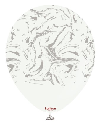 Kalisan Space Nebula White Silver 25CT - Click Image to Close