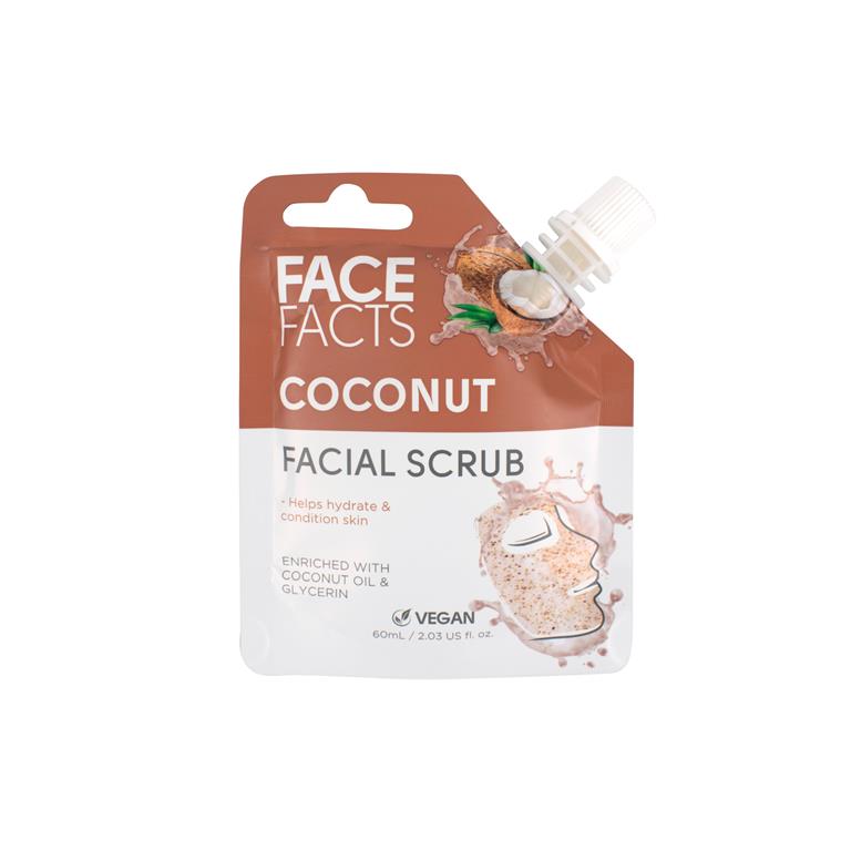 Face Facts Coconut Facial Scrub - Click Image to Close