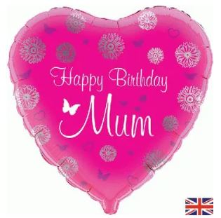 18" Happy Birthday Mum