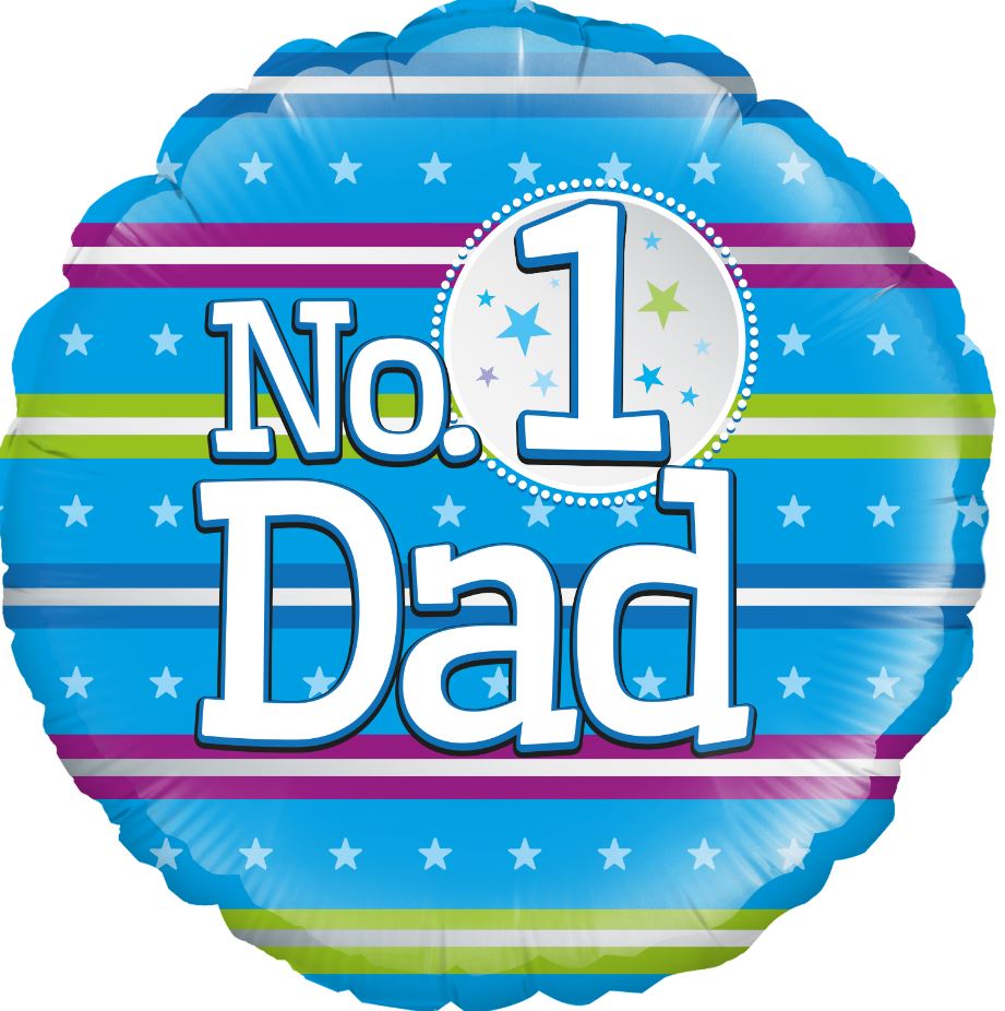 Oaktree 18" Number 1 Dad - Click Image to Close