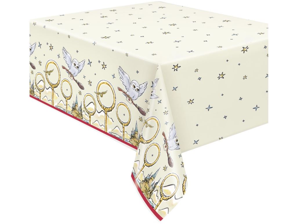 Harry Potter Paper Table Cover 54X84 - Click Image to Close