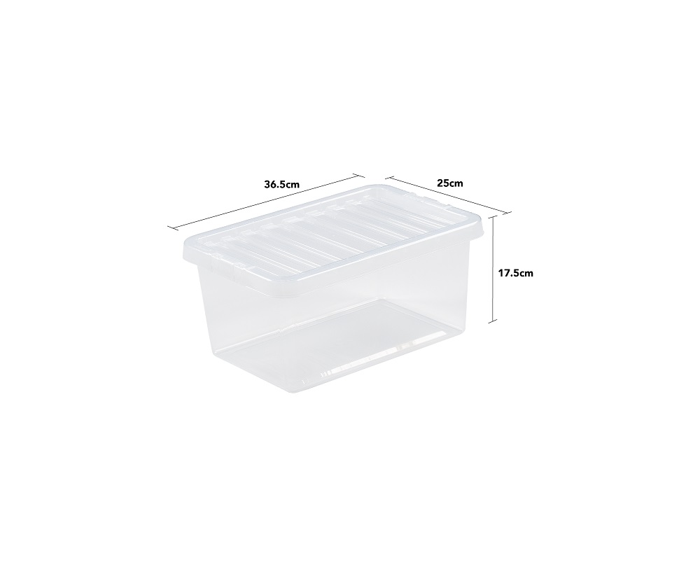 Wham Crystal 11L Box And Lid - Click Image to Close