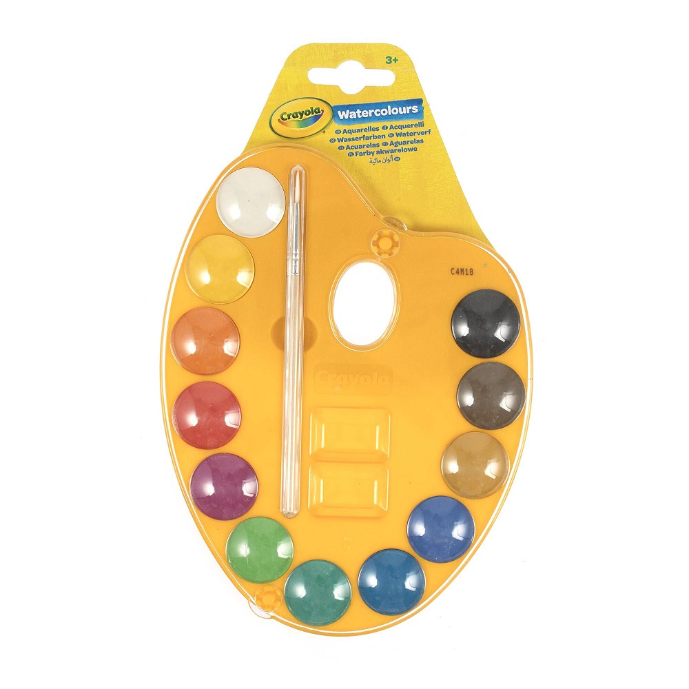 Crayola WaterColor Paint Palette - Click Image to Close