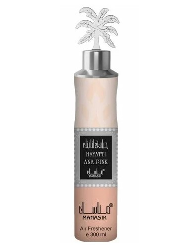 Manasik Hayatti Ana Pink 300ml Dubai Air Fresheners X 12pack - Click Image to Close