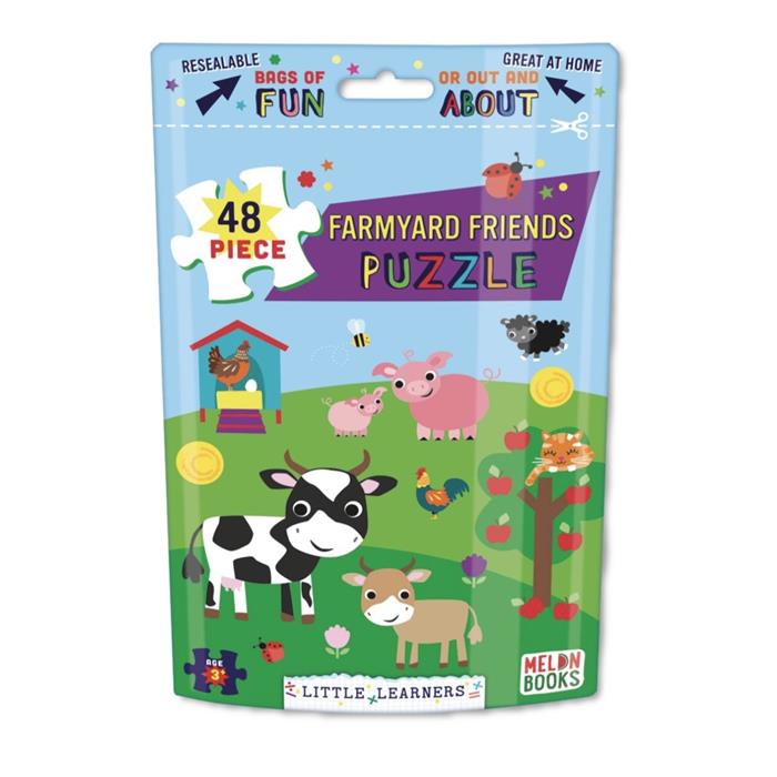 Farmyard Friends Puzzle in Bag (48 Pieces) - Click Image to Close