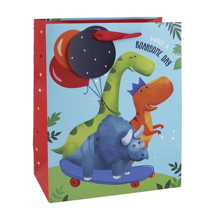 Dino Party Large Bag - Click Image to Close