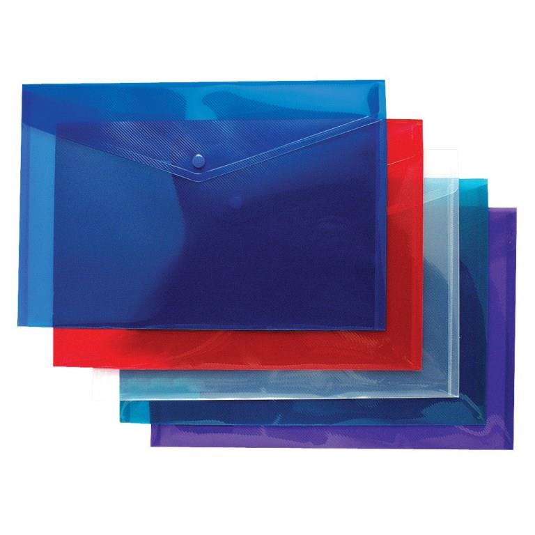Tiger Foolscap Stud Wallets ( Assorted Colours ) - Click Image to Close
