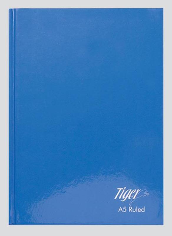 Tiger A5 Casebound Notebook 80 Pages - Click Image to Close