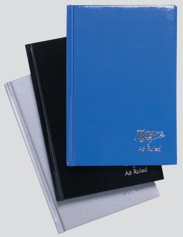 TIGER A6 CASEBOUND NOTEBOOK 80 PAGES - Click Image to Close