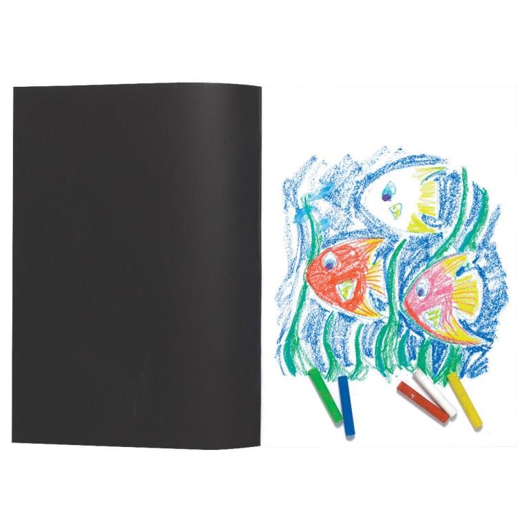 A3 Card Cover Sketch Book Black - Click Image to Close