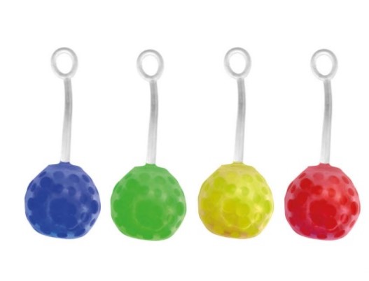 Mini Squishy Bead Yo Balls 3.5cm - Click Image to Close