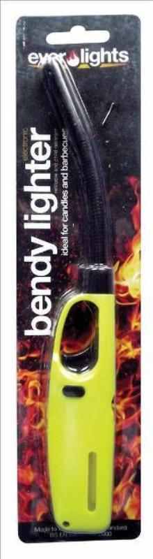 Refillable Electronic Bendy Lighter 1 Pack - Click Image to Close