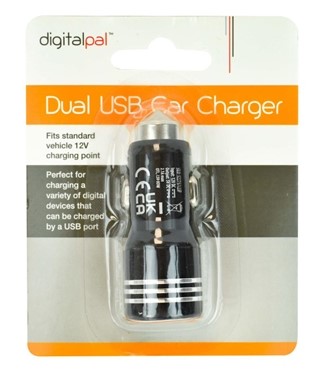 Dual USB Car Charger 2.1A
